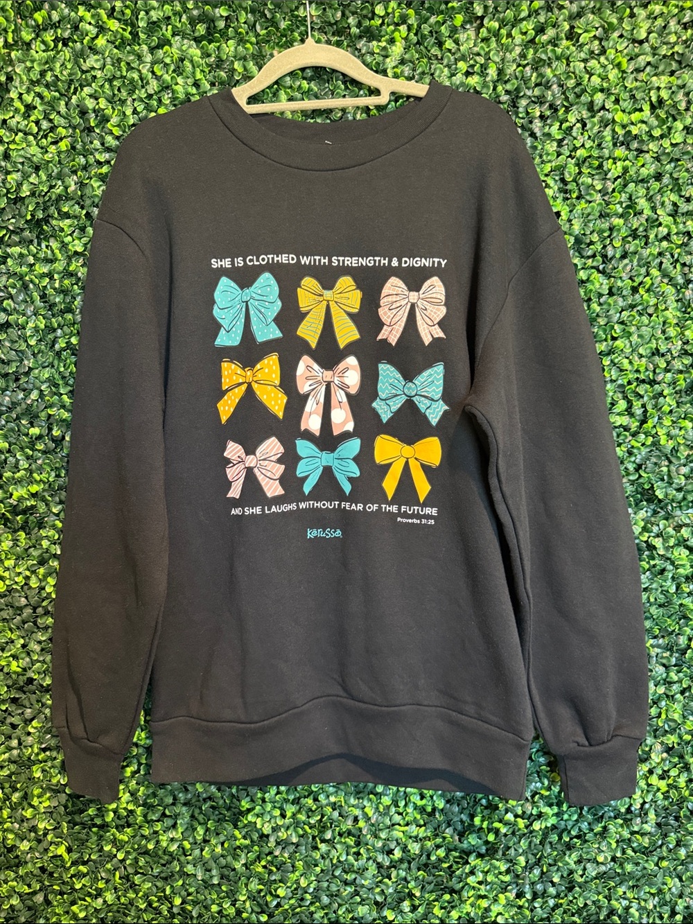 Kerusso Bow Sweatshirt